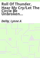 Roll_of_thunder__hear_my_cry_Let_the_circle_be_unbroken__Mildred_D__Taylor_