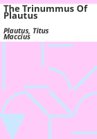 The_Trinummus_of_Plautus
